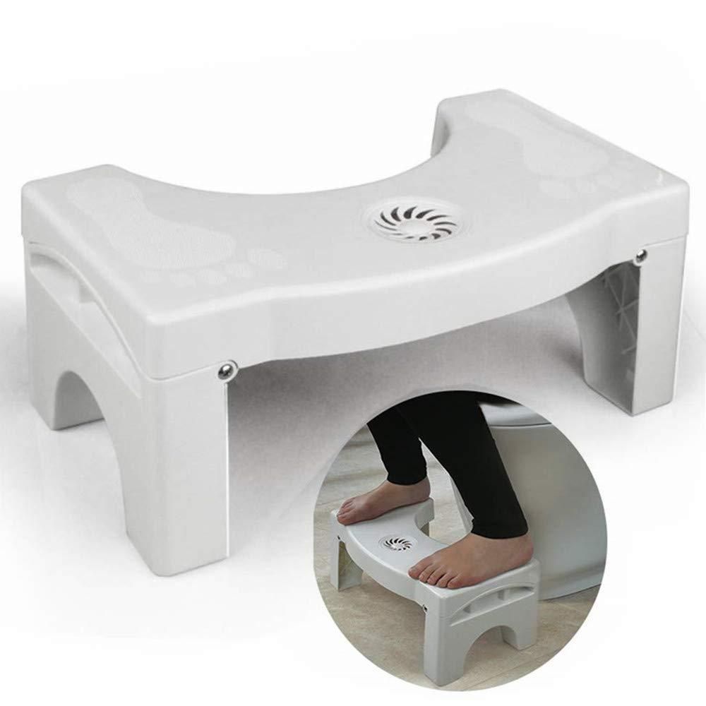 Plastic Foldable Anti-Constipation Potty Training Stool with Air Freshener Slot