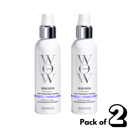 NOW Dream Cocktail Carb Infused Leave-in Treatment Volumizer Hair (Pack of 2)